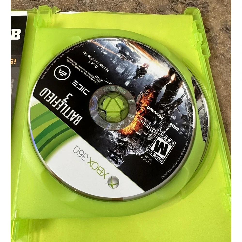 Battlefield 3 (Microsoft Xbox 360, 2011)